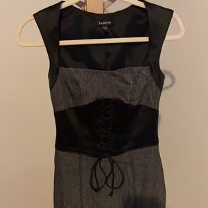 bebe corset dress
